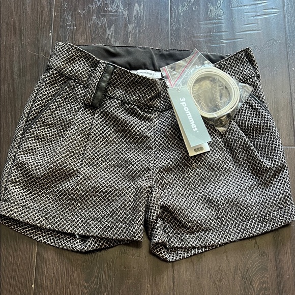 Stylish Black and White Kis’s Shorts NWT - Picture 1 of 6